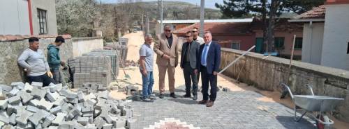 Bozüyük kaymakamı Öztürk’ten yol çalışması denetimi