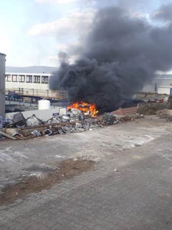 Bozüyük Osb’De Bir Araçta Patlama Meydana Geldi; 1 Yaralı
