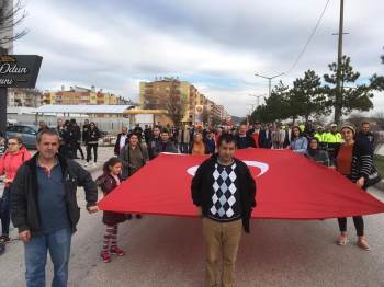 Bozüyük Şehitler İçin Yürüdü
