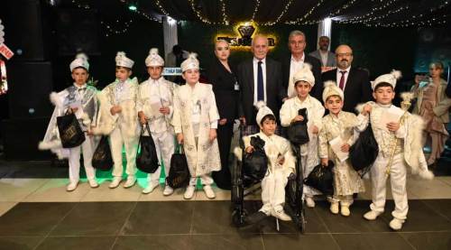 Bozüyük’te 65 çocuk için toplu sünnet şöleni