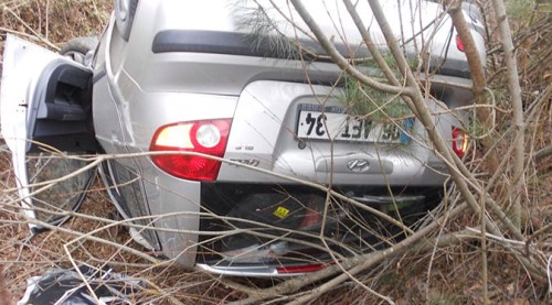 Bozüyük'te feci kaza: 1 ölü 1 yaralı