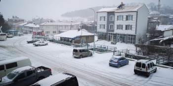 Bozüyük’Te Kar Yağışı
