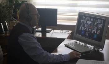 Bozüyük’Te Okul Müdürleriyle Online Toplantı
