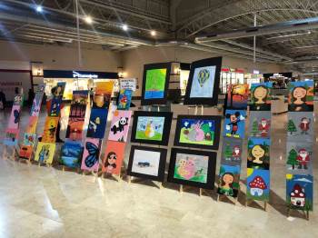 Bozüyük’Te Resim Sergisi Açıldı
