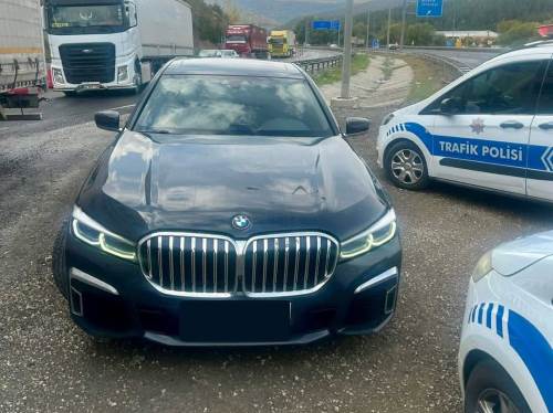 Bozüyük’te sahte plaka kullanan sürücüye binlerce lira ceza!