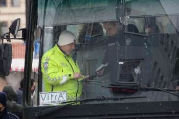 Bozüyük’Te Servis Araçları Denetimi Yapıldı
