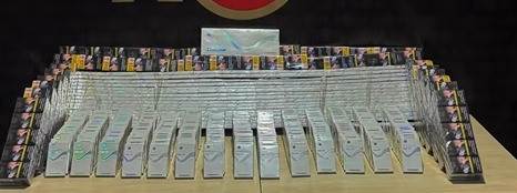 Bozüyük’te tırdan yüzlerce paket kaçak sigara ele geçirildi
