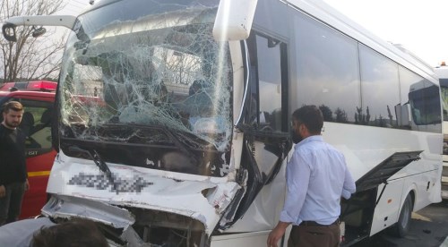 Bozüyük'te trafik kazasında 1 kişi yaralandı