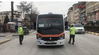 Bozüyük’Te Trafik Polislerinden Korona Denetimi

