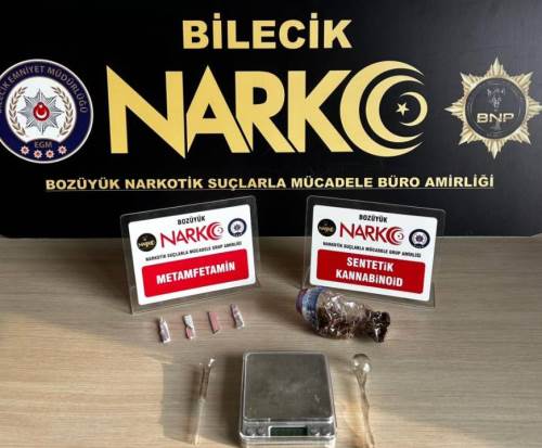 Bozüyük’te uyuşturucu operasyonu: 3 şüpheli yakalandı