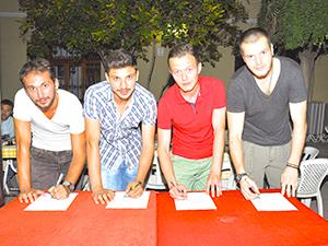 Bozüyük Vitrasporda 4 imza