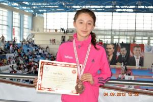 Bozüyüklü Aleynanın başarısı