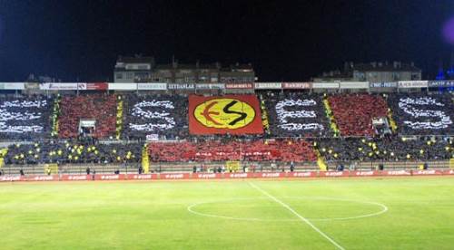 Branda sistemi ilk Eskişehir Atatürk Stadı'nda kullanılmış