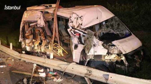 Bu araçtan sağ çıkıp kaçtı!