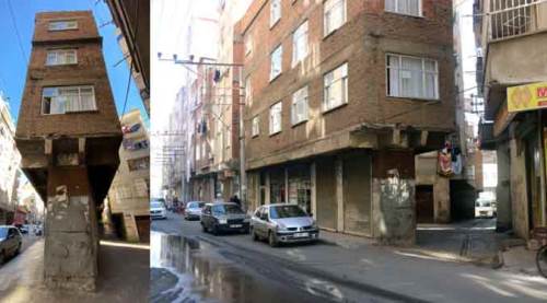 Bu bina üç büyük deprem atlattı