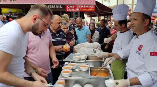 Bu çorba yılda sadece bir kez yapılıyor!
