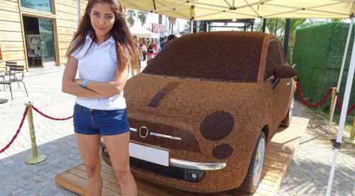 Bu da kahve otomobil!