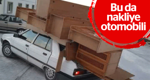 Bu da nakliye otomobili!