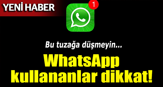 BU TUZAĞA SAKIN DÜŞMEYİN!