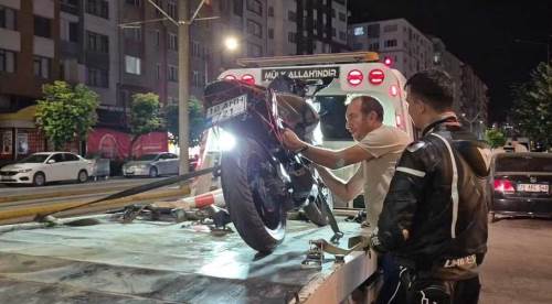 Bu yöntemi kullanan yandı! Eskişehir'de motosiklet sürücüsüne ağır fatura