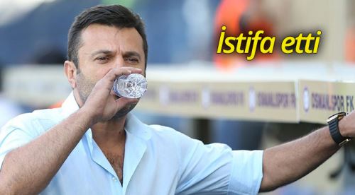 Bülent Uygun Osmanlıspor’dan istifa etti