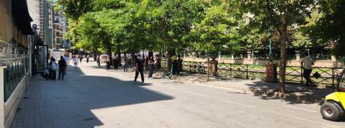 Bunaltan sıcaklar etkisini sürdürüyor: Eskişehir'in en işlek adresi boş kaldı