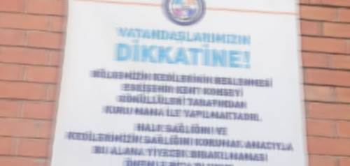 Bunu yapmayın, çünkü: Eskişehir’de afişli uyarı
