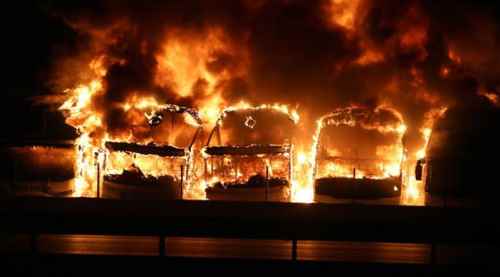 Bursa'da korkunç gece