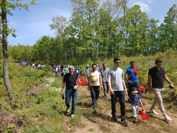 Büyük Katılımla Doğa Yürüyüşü Yapıldı
