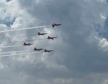 Büyük Zafer’İn 100. Yılında Türk Yıldızları Gösterileriyle Nefesleri Kesti

