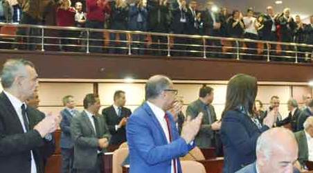 Büyükerşen alkışlarla karşılandı
