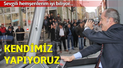 Büyükerşen'den Bakanlığa tramvay hattı tepkisi