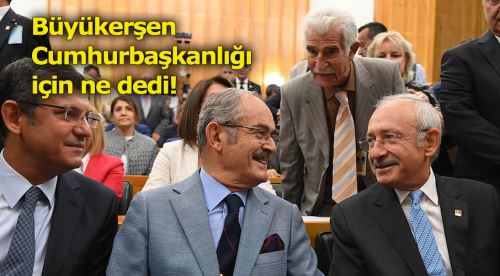 Büyükerşen'den Cumhurbaşkanlığı açıklaması