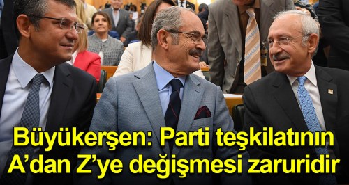 Büyükerşen'den kurultay açıklaması