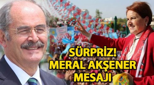 Büyükerşen'den Meral Akşener mesajı