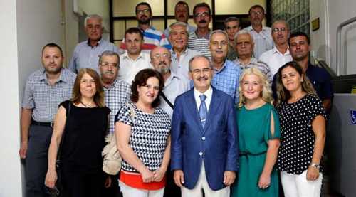Büyükerşen’e teşekkür ziyareti