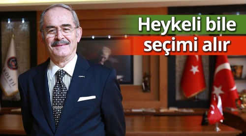 Büyükerşen'in heykeli bile seçimi alır
