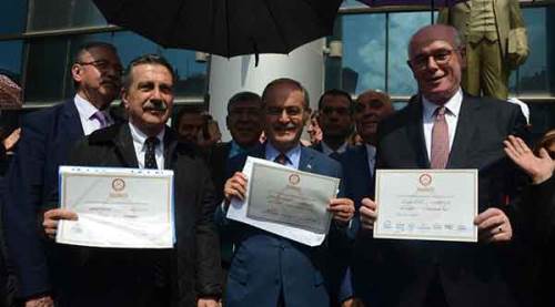 Büyükerşen mazbatayı alıp ilk talimatını verdi!