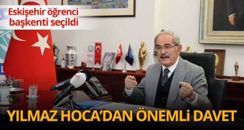 Büyükerşen öğrencileri Eskişehir'e davet etti