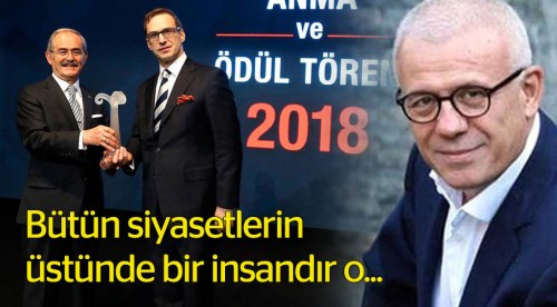 Büyükerşen tüm siyasetlerin üstünde bir isim
