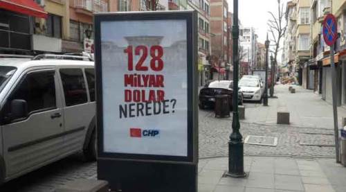 Büyükşehir afişleri o gece astı!