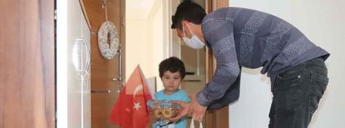 Büyükşehir'den hem bayram hem kandil hediyesi