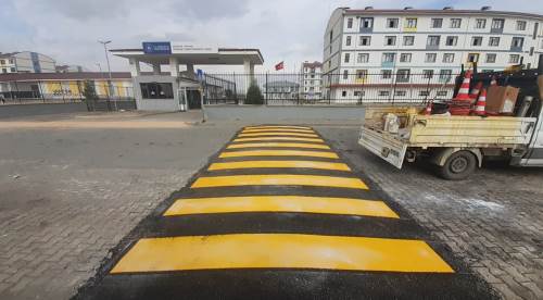 Büyükşehir'den trafik güvenliği için yoğun mesai!