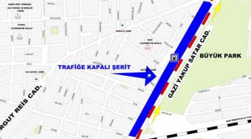 Büyükşehir uyardı: O cadde trafiğe kapatılıyor