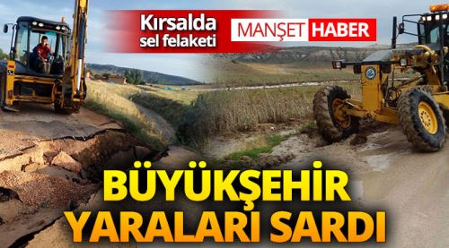 Büyükşehir yaraları sardı