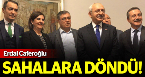 Caferoğlu 'sahalara' döndü!