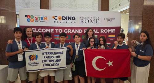 Çağdaş Okulları öğrencileri STEM Olimpiyatları’nda 15 madalya kazandılar