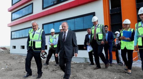 Çakacak Eskişehir 112 inşaatını inceledi