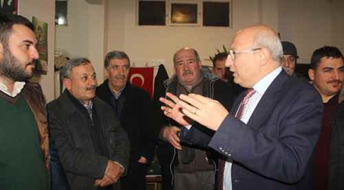 Çakırözer'den 'hayır' için dernek ziyareti