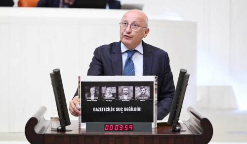 Çakırözer’den TBMM’de tutuklu gazeteciler için özgürlük çağrısı